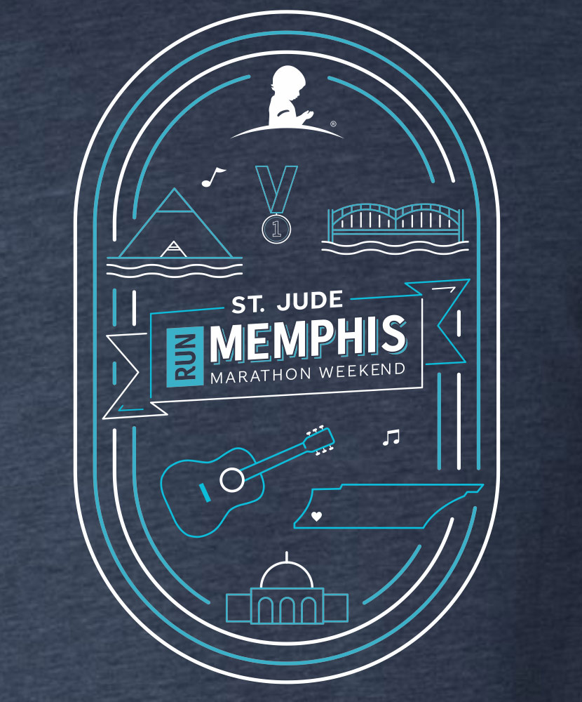 2020 Around Memphis Event T-shirt